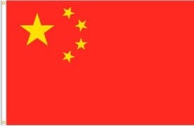 Flag 36"x60"-China