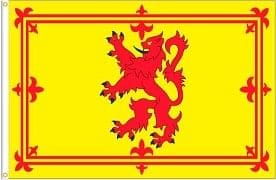 Flag 36"x60"-Scotland (Lion - yellow)