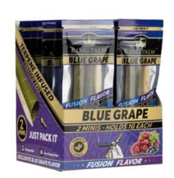 Rolls 2 Pk Blue Grape 1g King Palm - Brantford Surplus