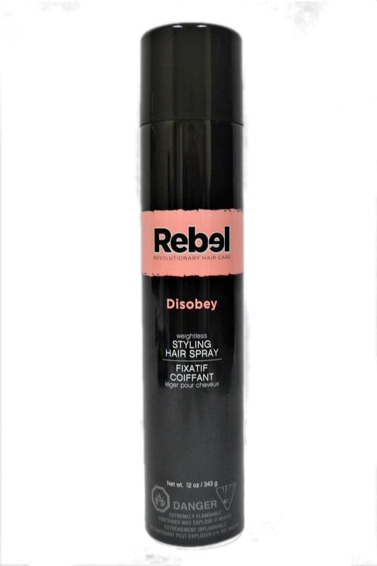 REBEL STYLING HAIR SPRAY 343GM WEIGHTLESS - Brantford Surplus