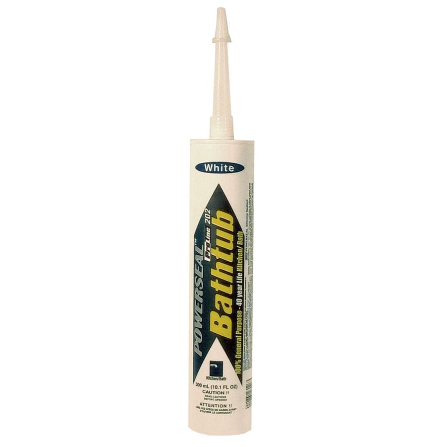 ProLine 202 Kitchen & Bath 100% Silicone Sealant 300ml White - Brantford Surplus