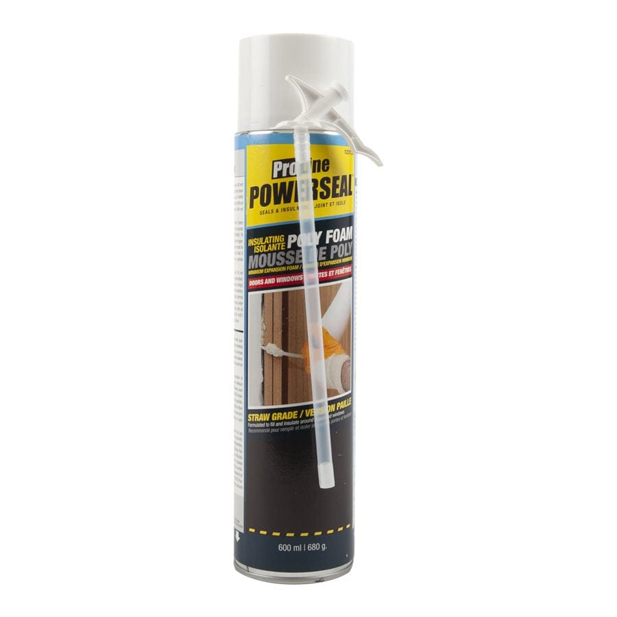 Powerseal Window & Door Foam Sealant with Straw 680G - Brantford Surplus