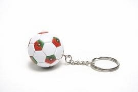 Soccer keychain - Portugal