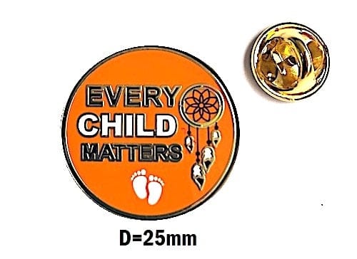 Every child matters pin - Brantford Surplus