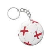 Soccer keychain - England