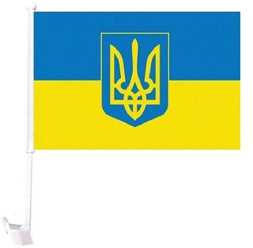 Ukraine car flag - Brantford Surplus