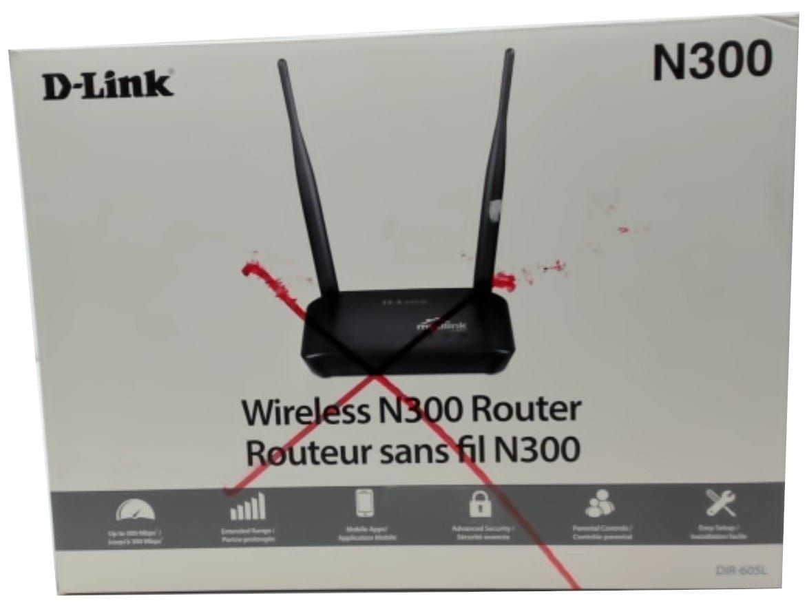 Wireless N300 Router D-link *REFURBISHED* - Brantford Surplus