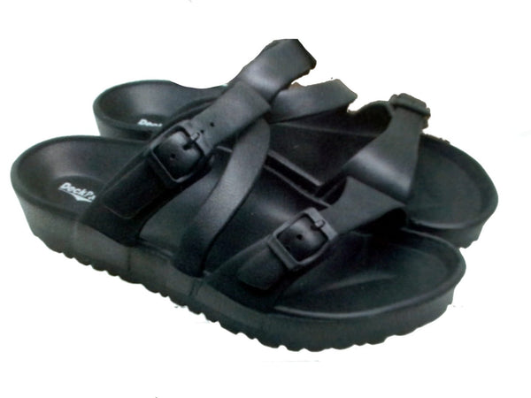 Men's Malibu sandal black size 8