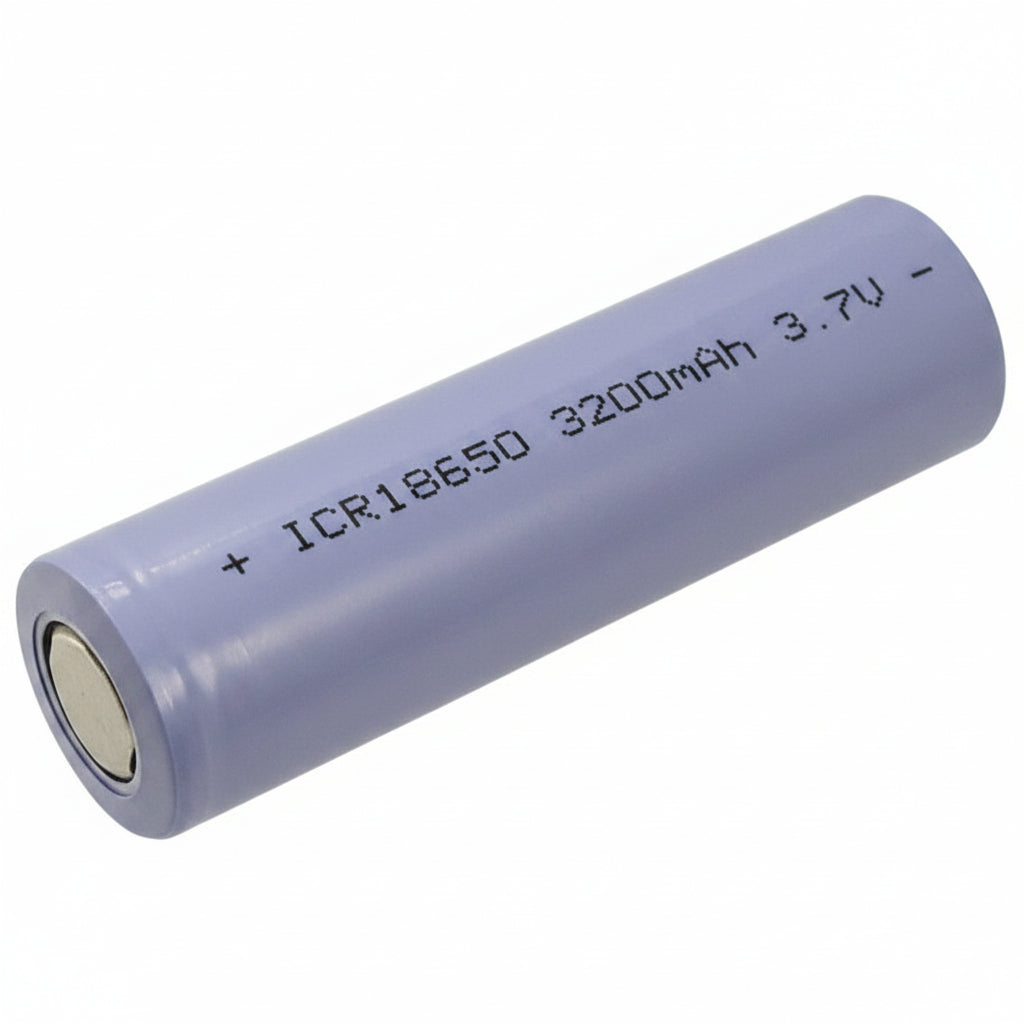 18650 rechargeable lithium battery 3200 mAh, 3.7V - Brantford Surplus