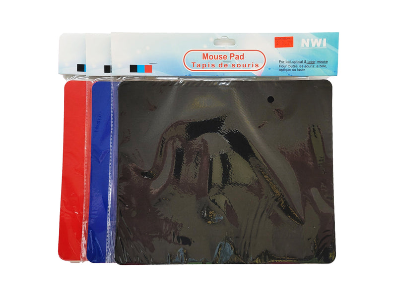 Mouse Pad 9.75"x8.25" Assorted Colours
