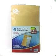 Envelopes with bubble packing 3 pack 4.75x8 inch 12x20.3cm
