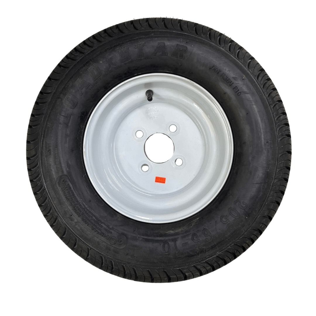 205/65 - 10 6PR KENDA 4BLT WHT 10x6.00 4/4 Conv White - Brantford Surplus