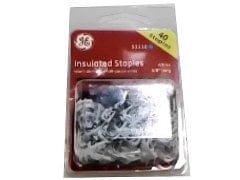 Staples Insulated 5/8" White 40pk. G.E. - Brantford Surplus