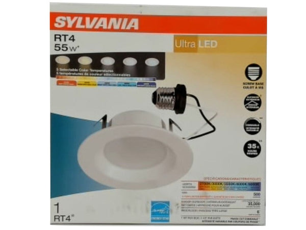 LED Downlight 4" 6W Dimmable Sylvania
