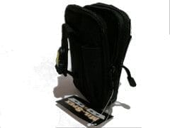 pouch milspex multi black - ideal for smartphone etc. 3.75x5x7 inch 9.5x13x18cm