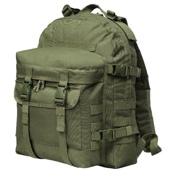 Day-3 tactical packs olive drab modelled based on U.S. military 3 day assault pack 35L capacity