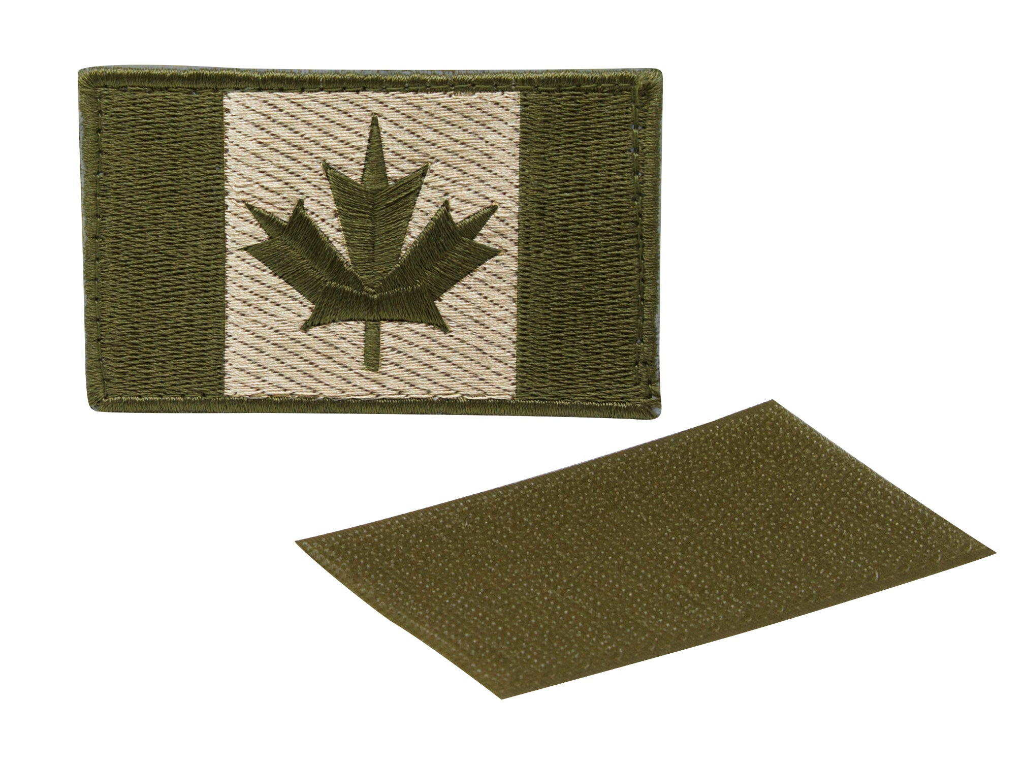 Canadian Flag Patch Olive - Brantford Surplus