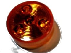 Marker Light 2" Round Amber LED