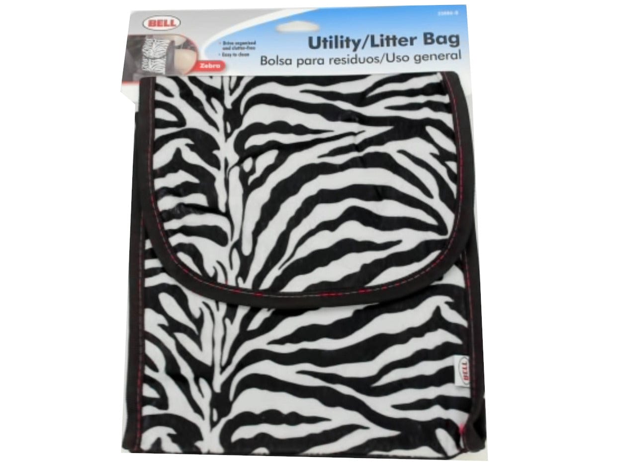 Utility/Litter Bag Zebra Print Bell - Brantford Surplus