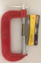 C clamp red 6 inch
