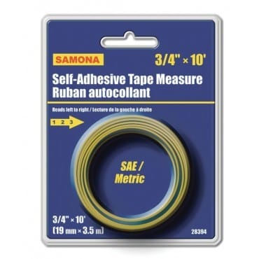 tape 10 foot 3/4 inch left to right self-adhesive