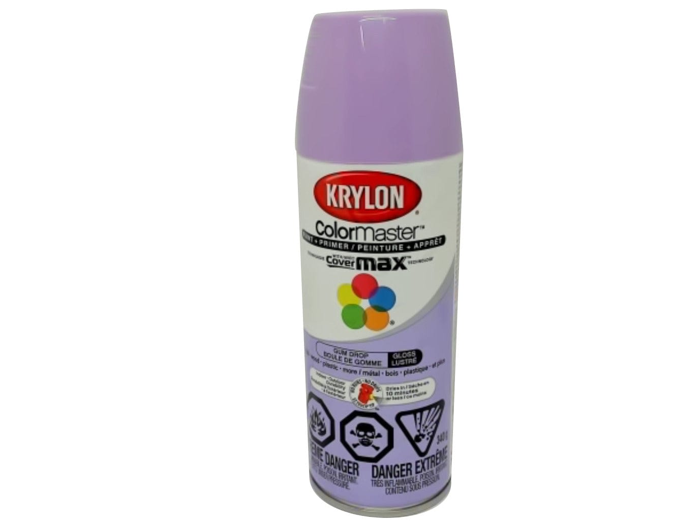 Spray Paint Gloss Gum Drop 340g. Colormaster Krylon - Brantford Surplus