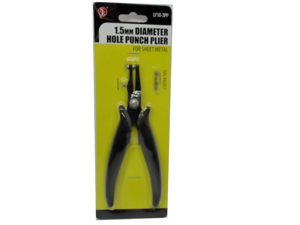 Hole Punch Plier 1.5mm For Sheet Metal W/2 Extra Tips - Brantford Surplus