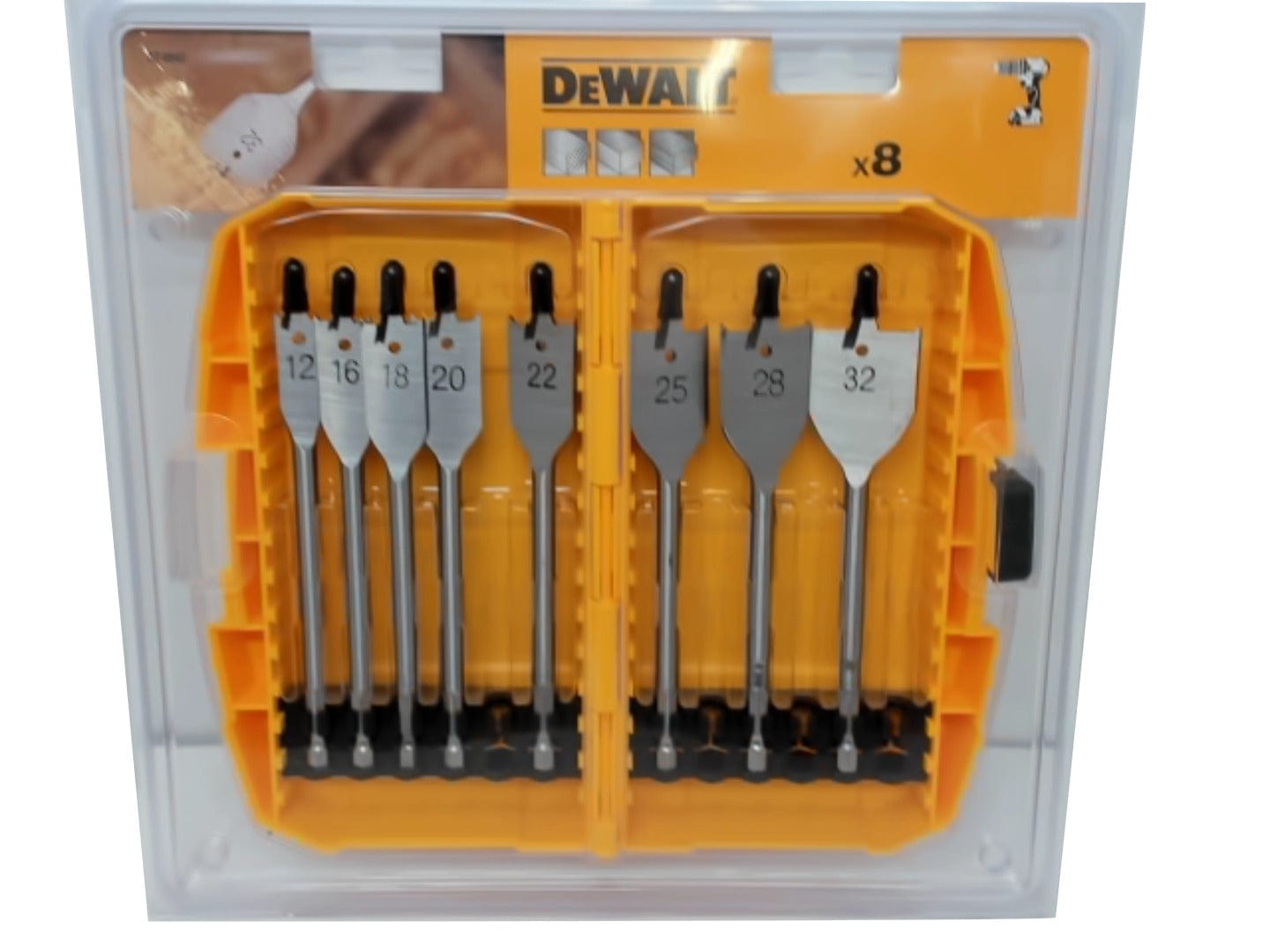 Spade Bit Set 8pc. Dewalt - Brantford Surplus