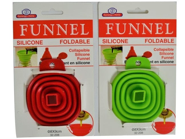 FUNNEL SILICONE ASST'D COLORS - Brantford Surplus