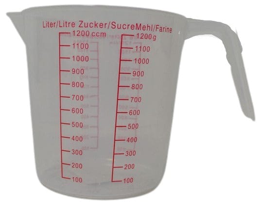 MEASURING CUP 1.2 LITRE PLASTIC - Brantford Surplus