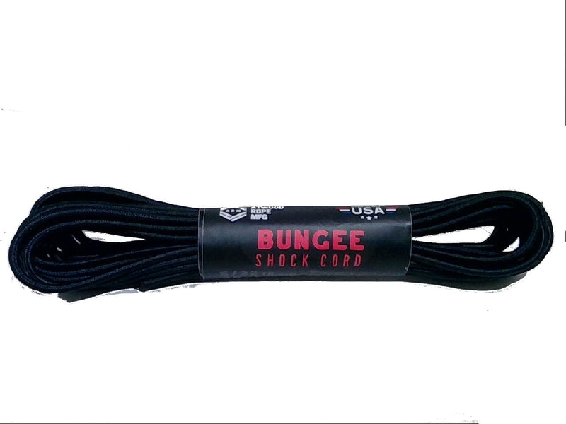 Bungee Cord Shock 25' Black
