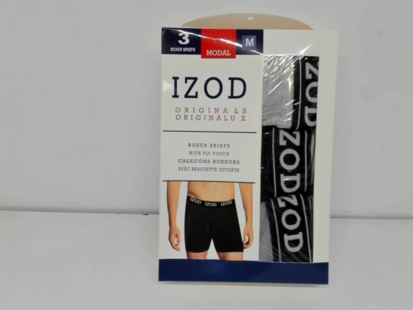 Boxer Briefs Men's 3pk IZOD (SMALL ONLY) - Brantford Surplus