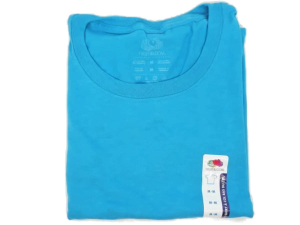 T-Shirt Men's Turquoise Heather Medium Fruit Of The Loom (or 3/$19.99)