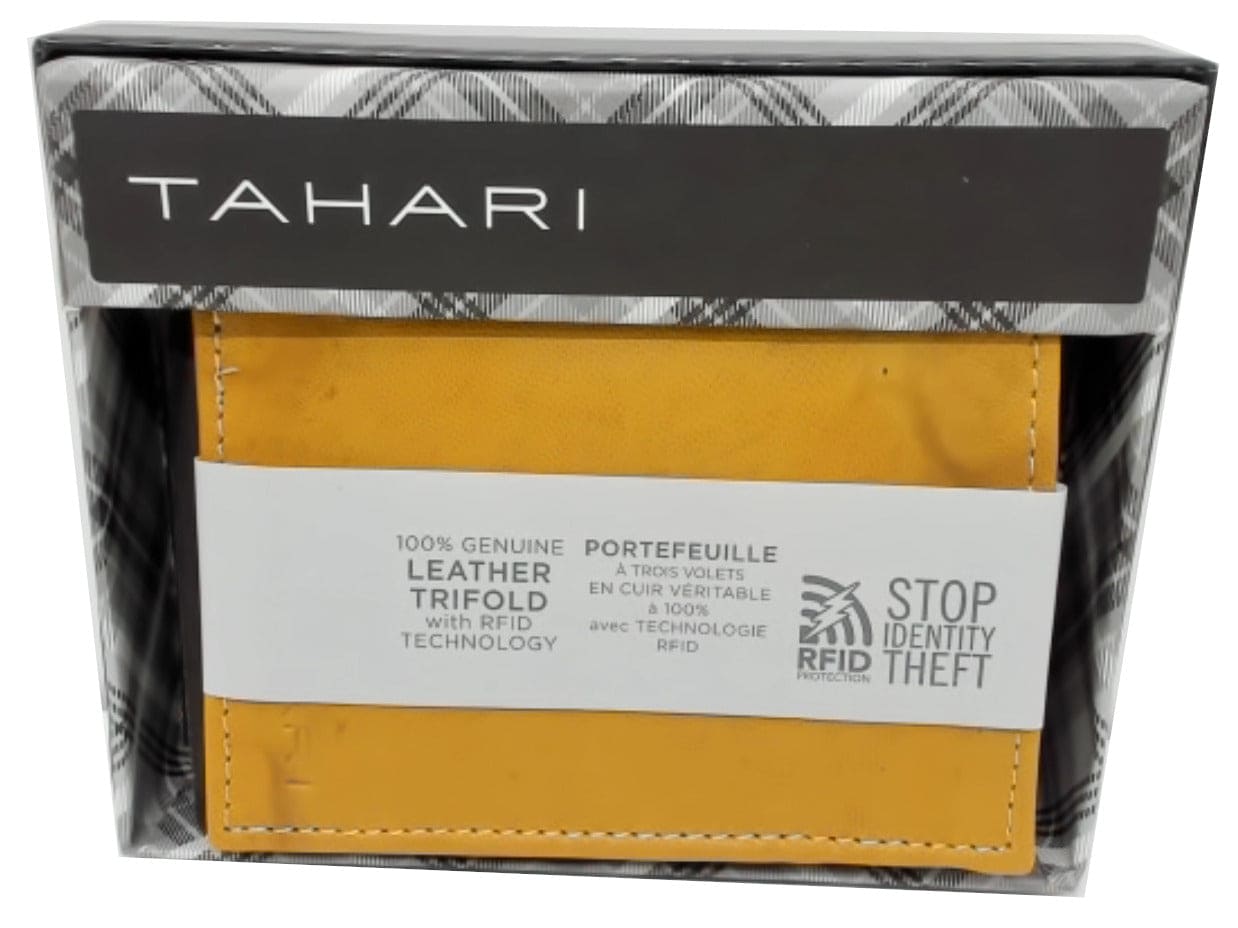 Trifold Wallet Leather Rfid Tahari - Brantford Surplus