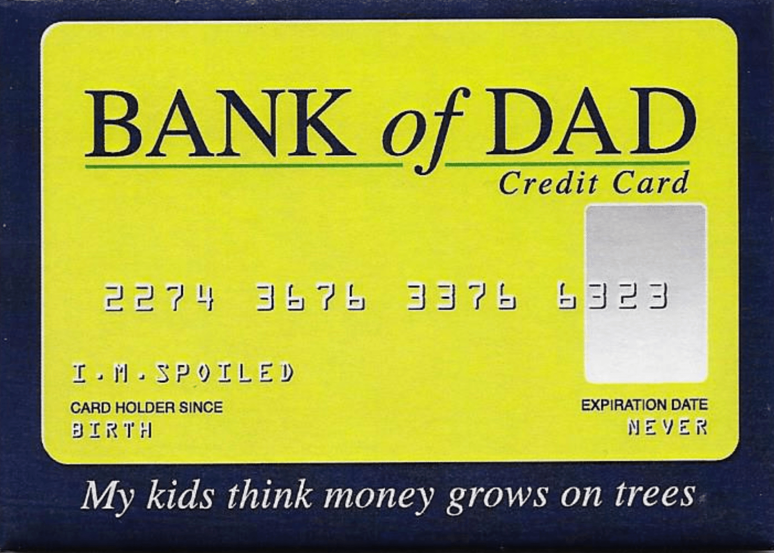 Bank Of Dad - Magnet - Brantford Surplus