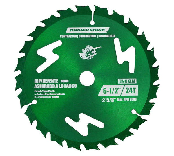 Saw blade contractor 6.5 inch 24 tooth