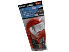 Canopy tarp ties 12 inch set of 4 ball stretch cords