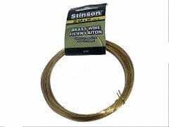 Brass tie wire 22 gauge x 10.5m 35 feet - Brantford Surplus