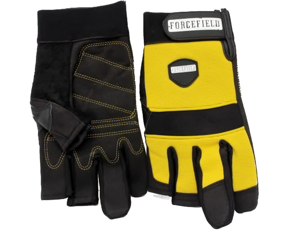 Framer's Gloves Medium Size 8 Yellow/Black Forcefield