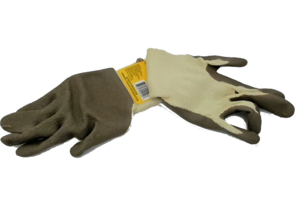 Work Gloves Latex Coated X-large General Purpose Firm Grip 3 For $3.99