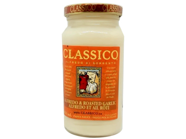 Classico Pasta Sauce Alfredo & Roasted Garlic 410mL