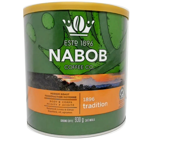 Ground Coffee Med. Roast Traditional 930g. Nabob (ENDCAP)