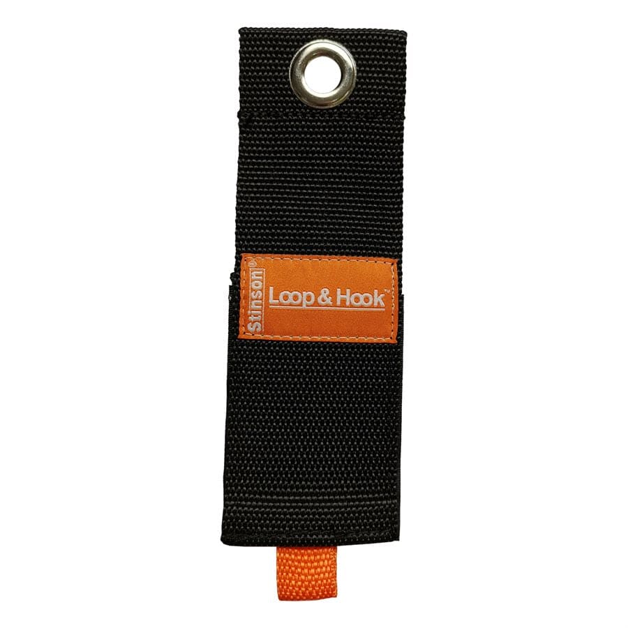 Stinson® Loop & Hook Heavy Duty Storage Strap - XL Black - Brantford Surplus