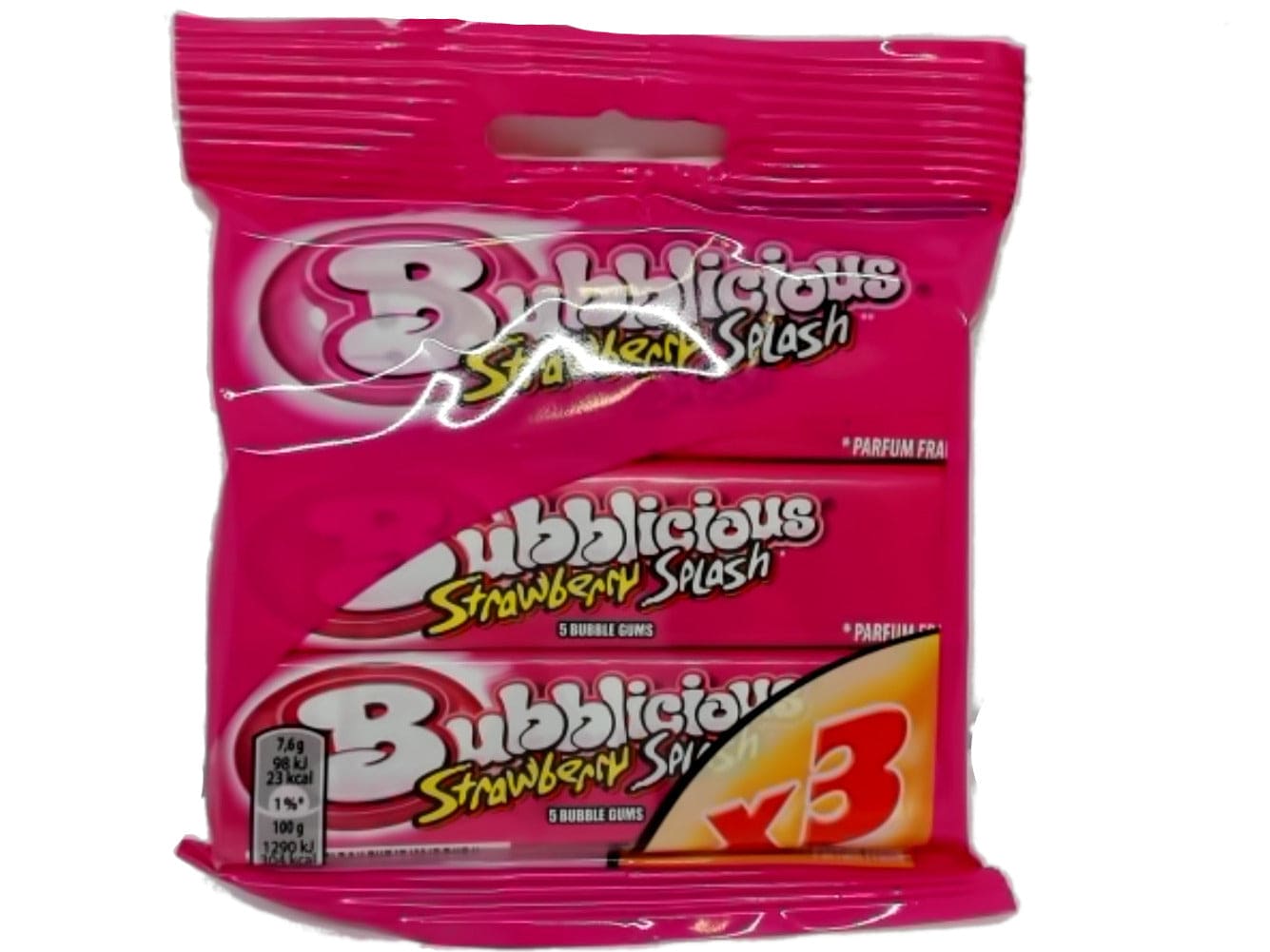 Bubblicious Gum 3pk. Strawberry Splash (or B/u $0.99) - Brantford Surplus