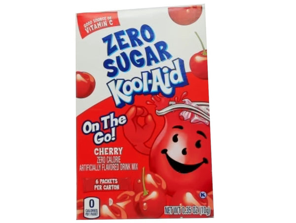 Kool-aid Drink Mix Cherry 10g. Zero Sugar