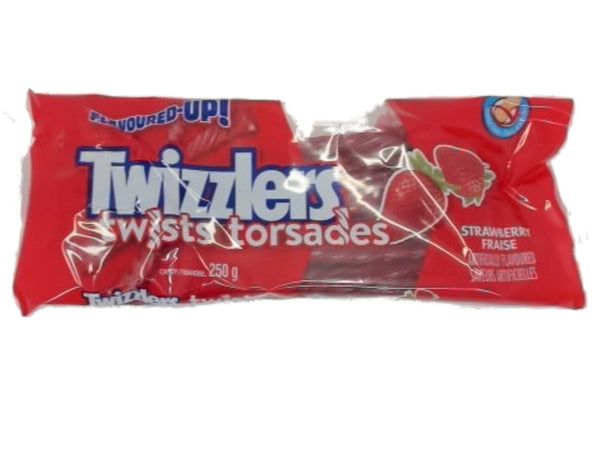 Licorice Strawberry 250g. Twizzlers Twists