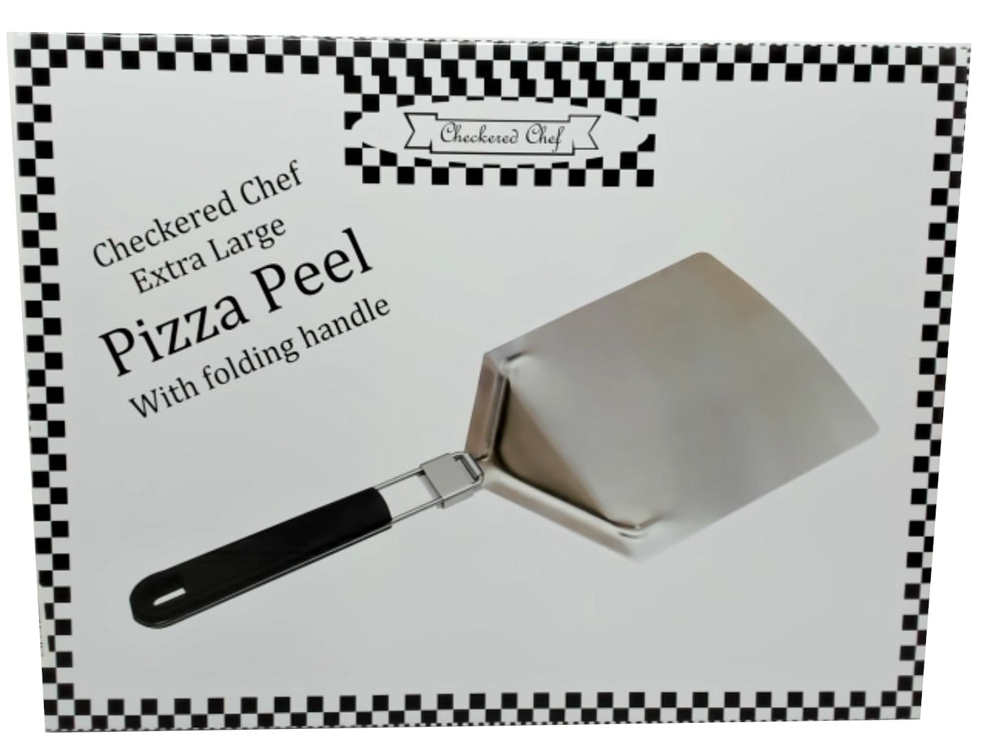 Pizza Peel XL Checkered Chef - Brantford Surplus