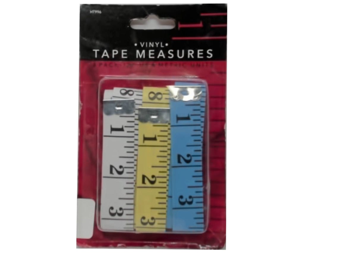 Vinyl Tape Measures 120" 3pk. - Brantford Surplus