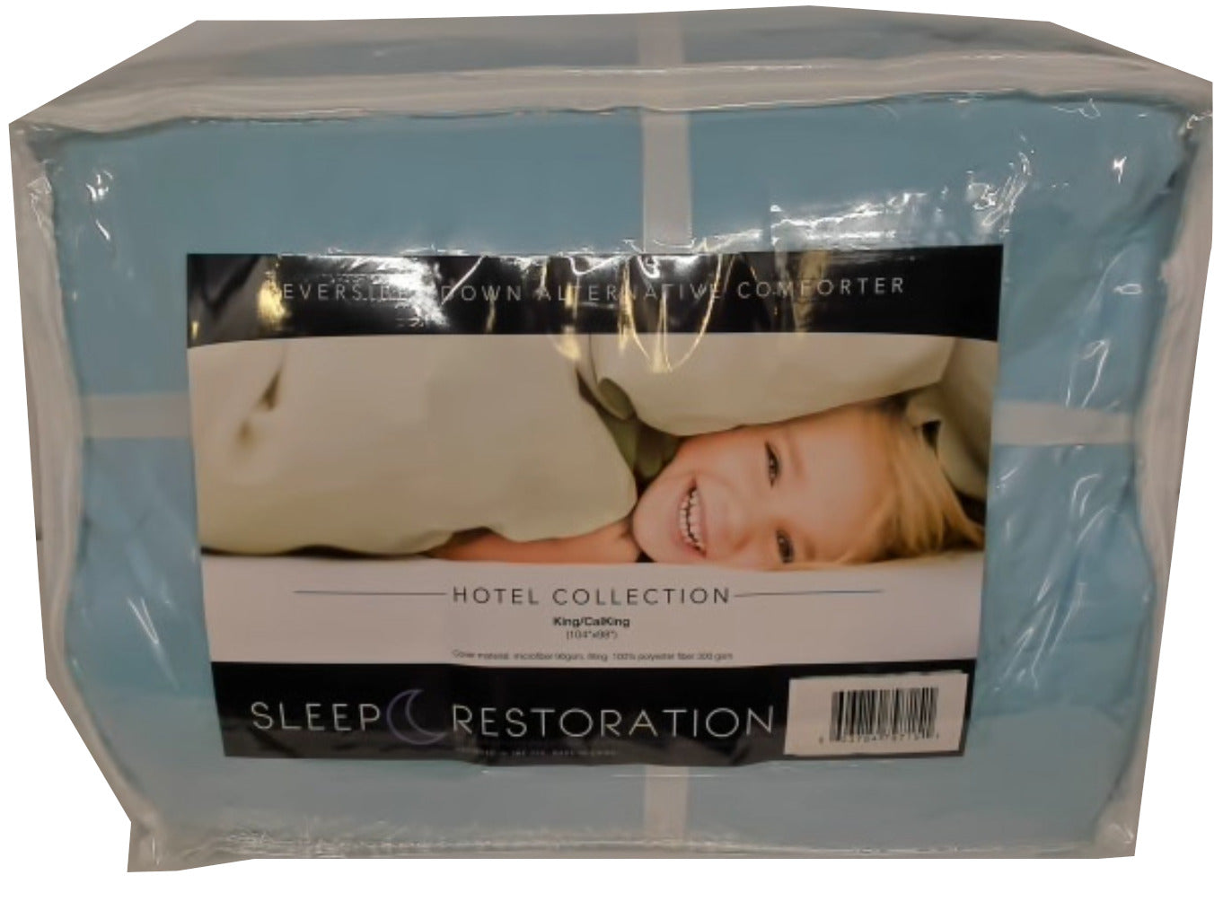 Comforter Reversible Down Alternative King Size Sleep Restoration - Brantford Surplus