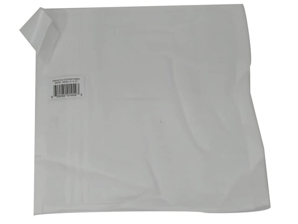 Cotton Wash Towel White 12"x12" Paarizaat